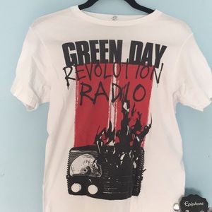 Green Day Revolution Radio Emo Band Tee
